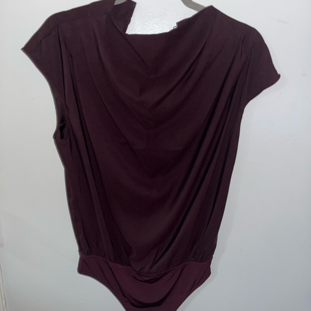 Express 3/$40 Deep Burgundy Women's Bodysuit